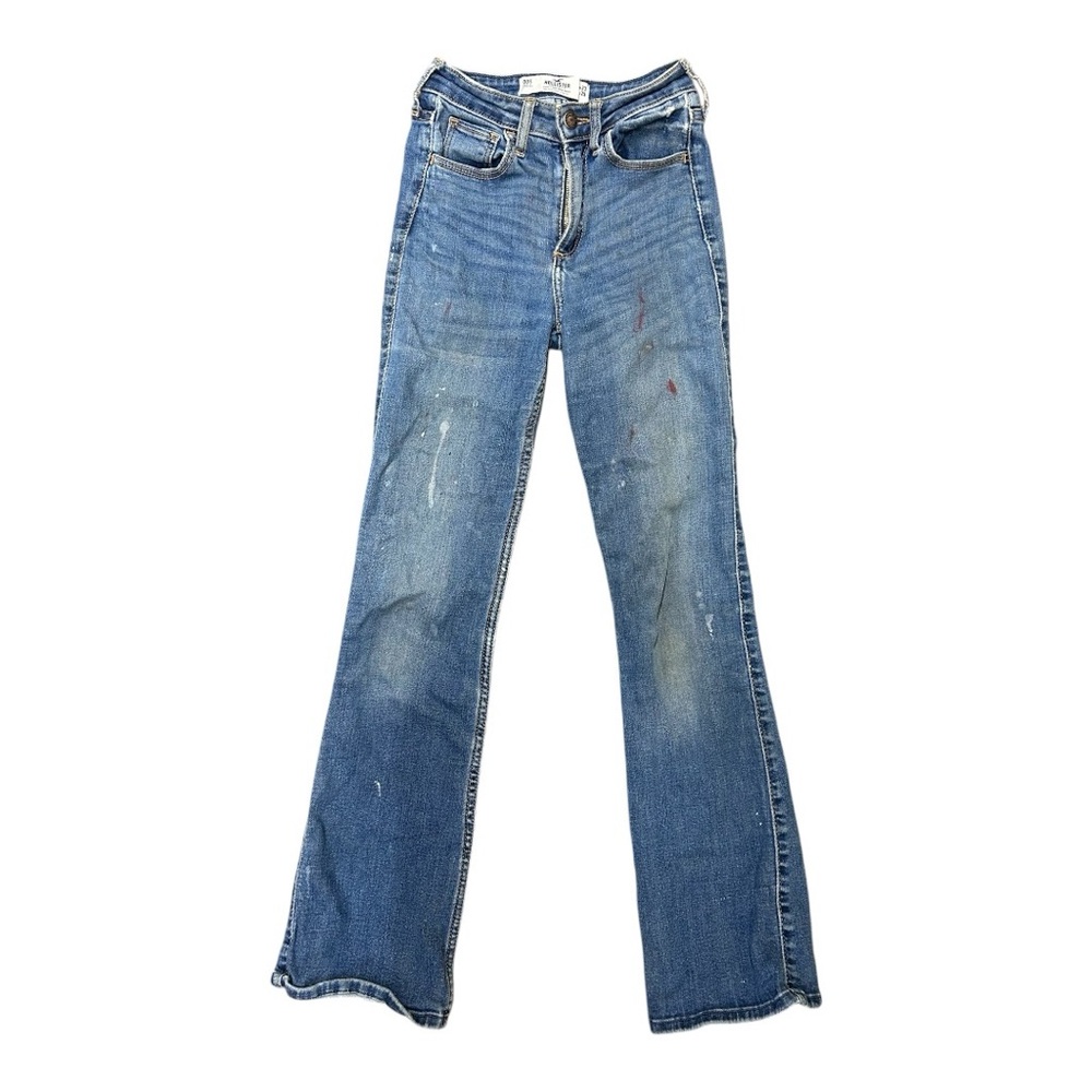 Hollister Curvy Mid-Rise Bootcut Jeans 00S
